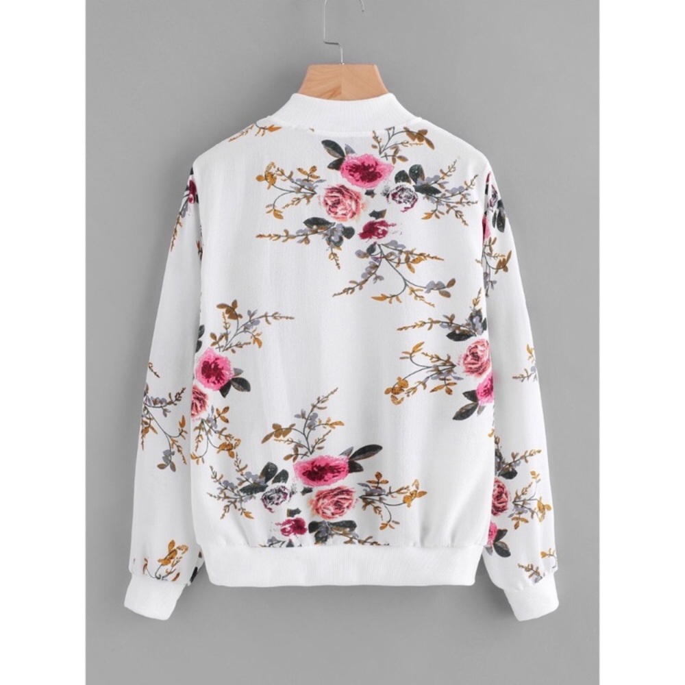Floral bomber jacket - Picture 2 of 3